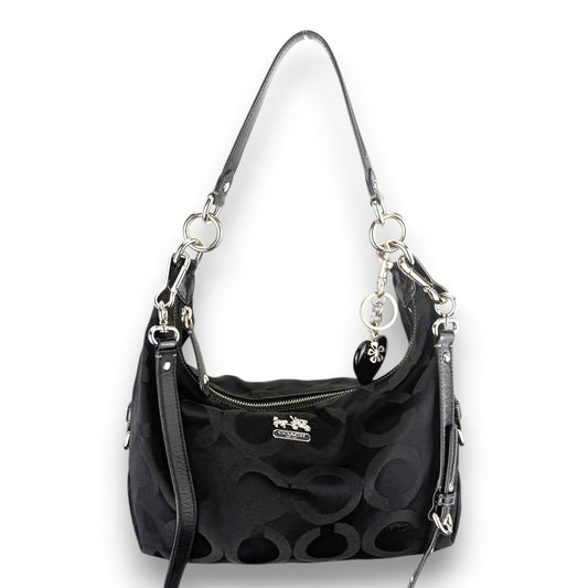 COACH MADISON HAILEY OP ART SHOULDER BAG