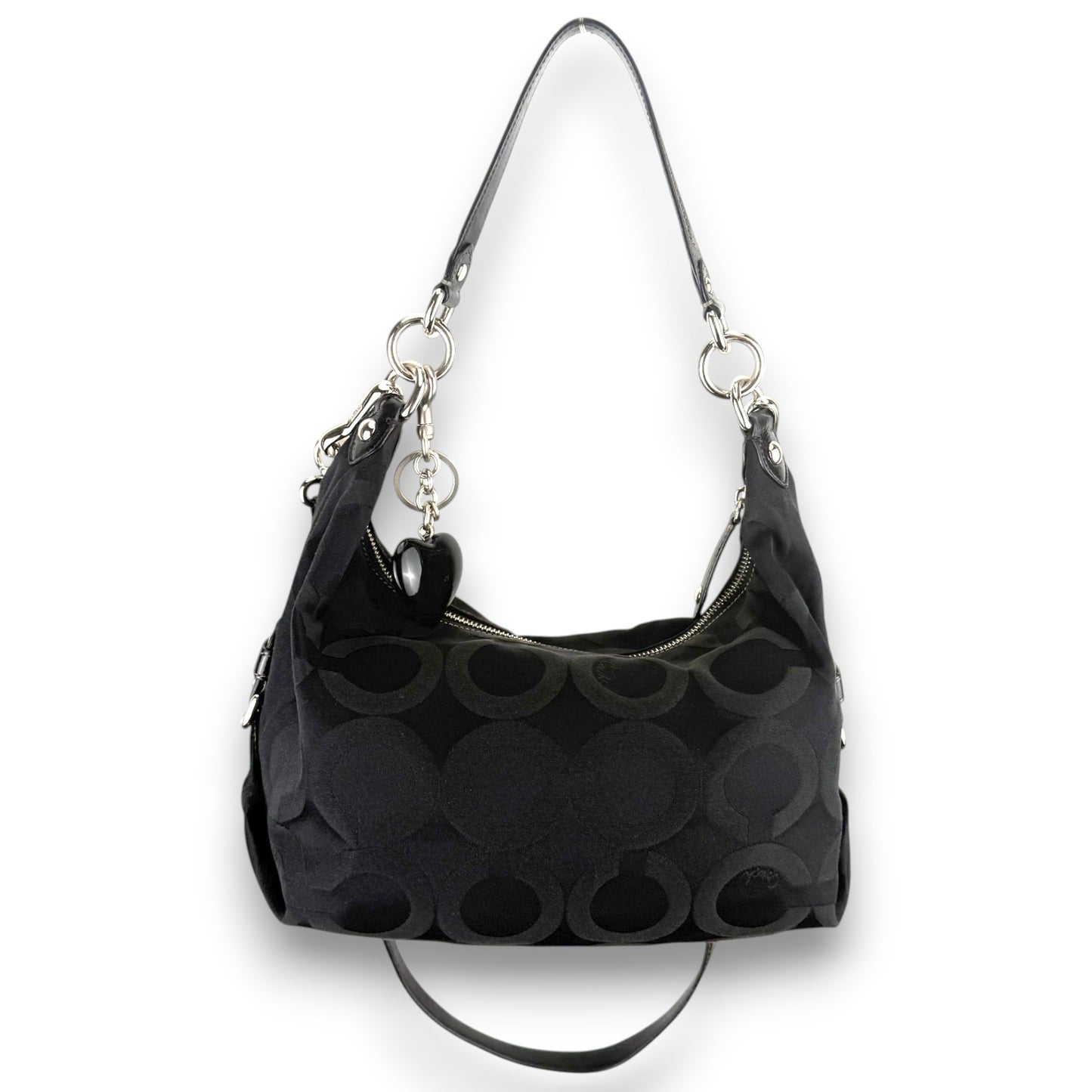 COACH MADISON HAILEY OP ART SHOULDER BAG
