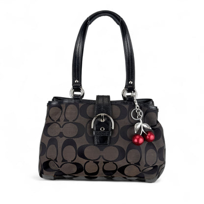 COACH SIGNATURE SOHO SIGNATURE SHOULDER BAG