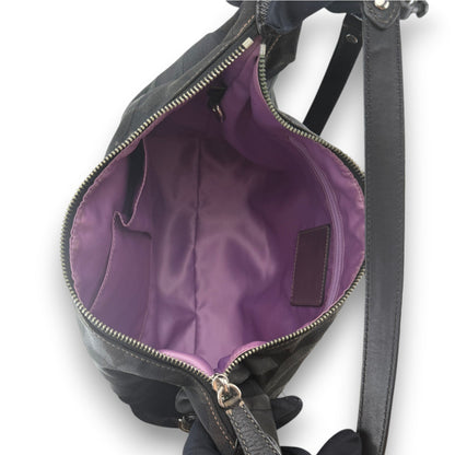 COACH MADISON HAILEY OP ART SHOULDER BAG