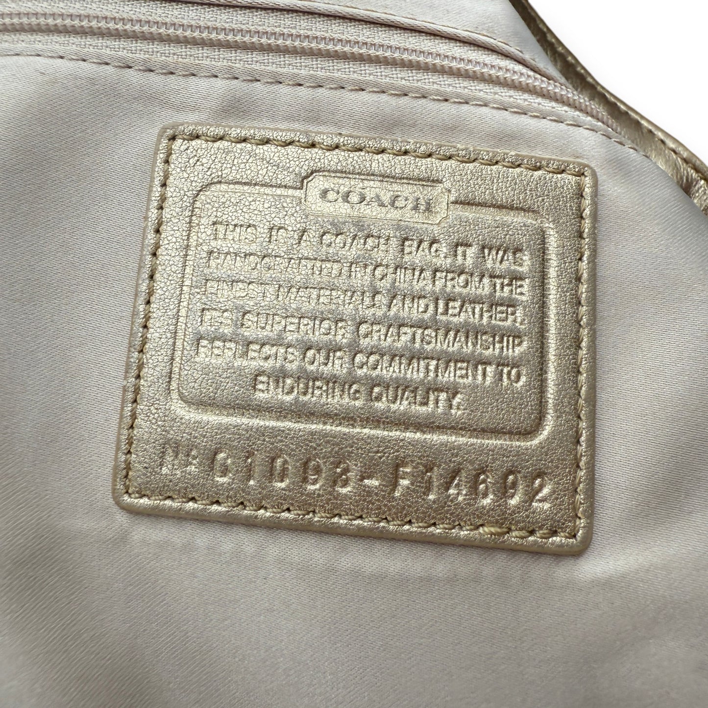COACH SOHO PLEATED SIGNATURE TOTE 