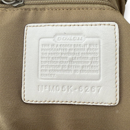COACH SIGNATURE BRAIDED HOBO BAG