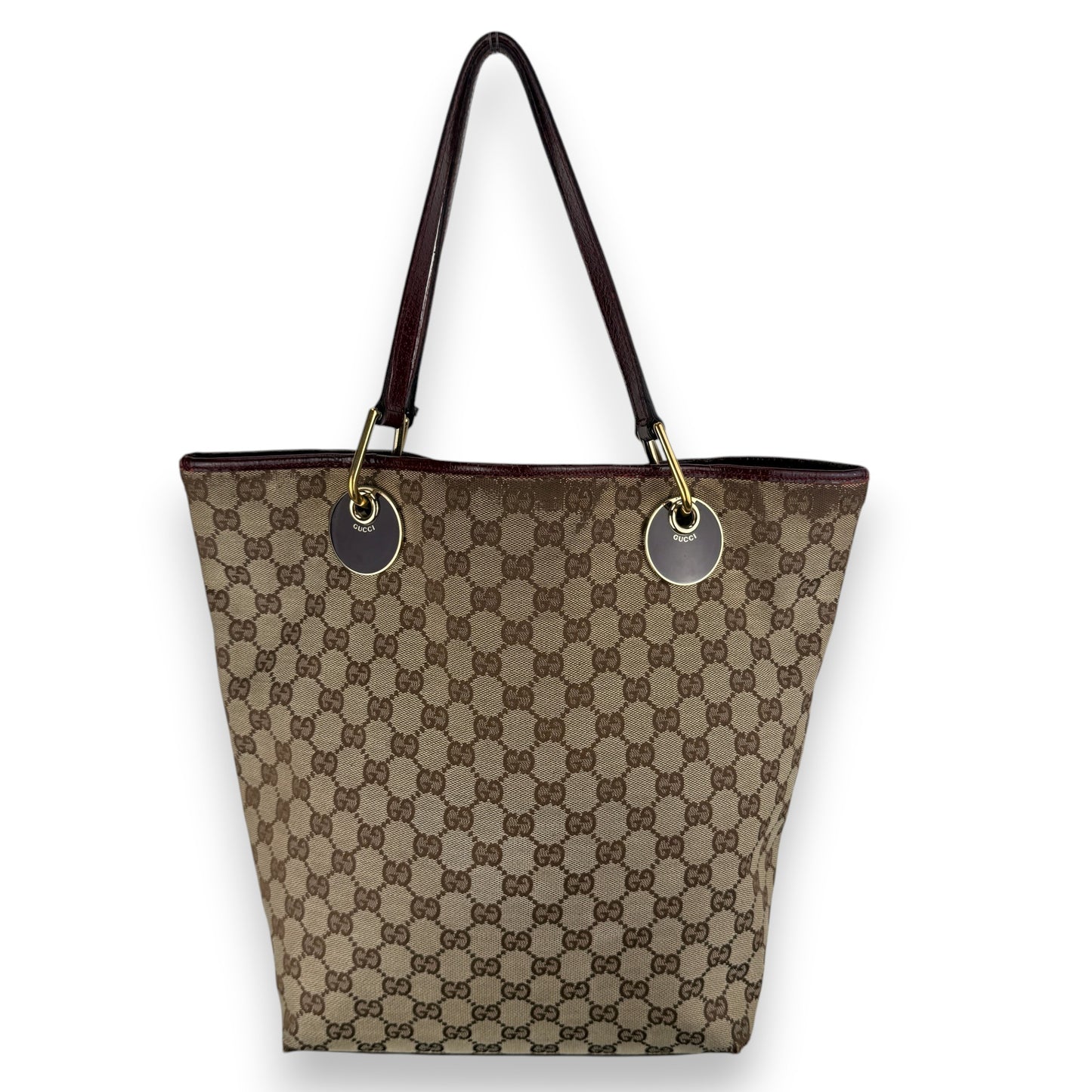 GUCCI GG CANVAS ECLIPSE TOTE BAG