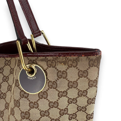 GUCCI GG CANVAS ECLIPSE TOTE BAG