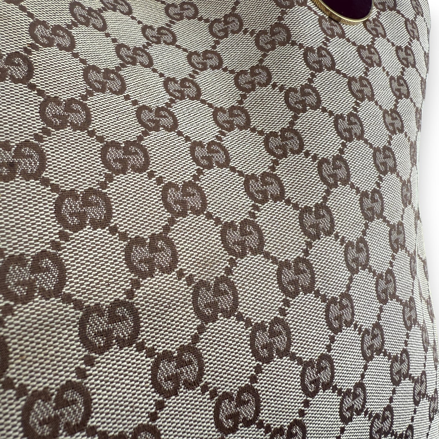 GUCCI GG CANVAS ECLIPSE TOTE BAG