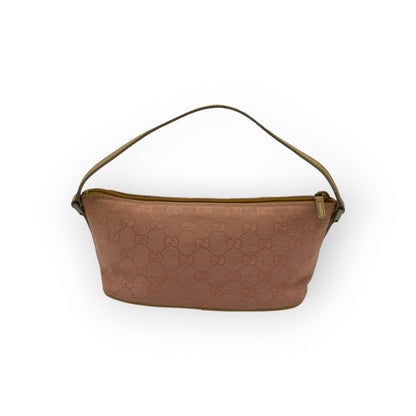 GUCCI BOAT POCHETTE BAG SALMON