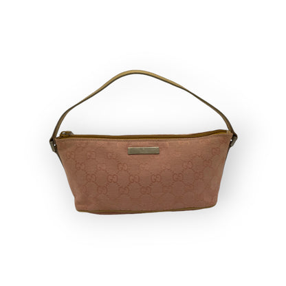 GUCCI BOAT POCHETTE BAG SALMON