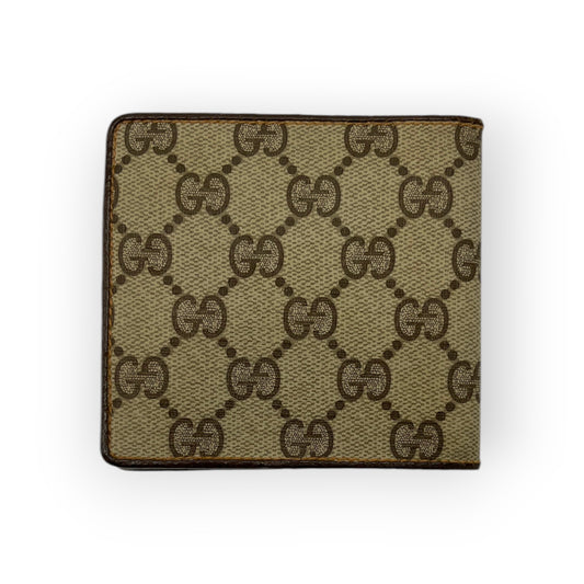 GUCCI GG-CANVAS  BIFOLD WALLET