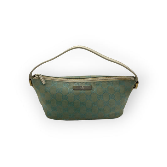 GUCCI BOAT POCHETTE BAG LIGHTBLUE/WHITE