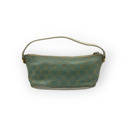 GUCCI BOAT POCHETTE BAG LIGHTBLUE/WHITE