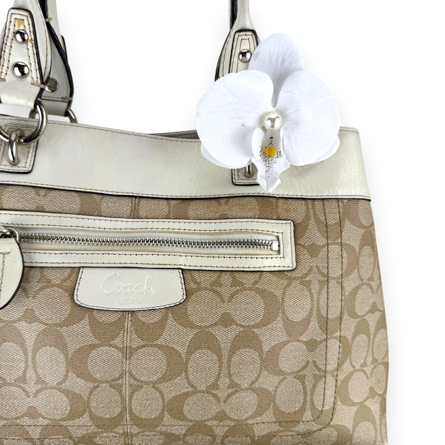 COACH SIGNATURE PENELOPE SATCHEL BAG