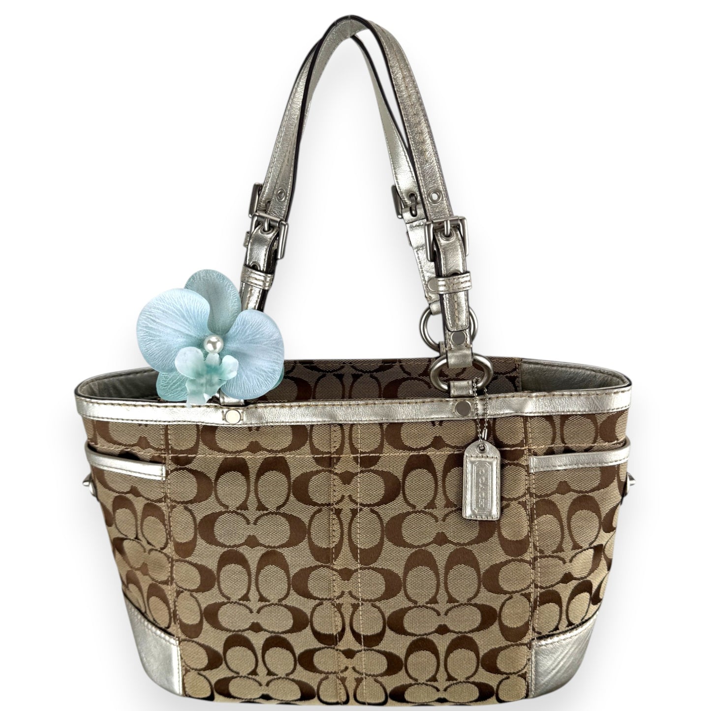 COACH SIGNATURE GALLERY TOTE BAG