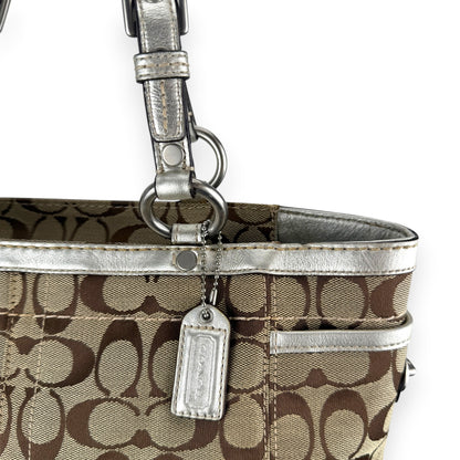 COACH SIGNATURE GALLERY TOTE BAG