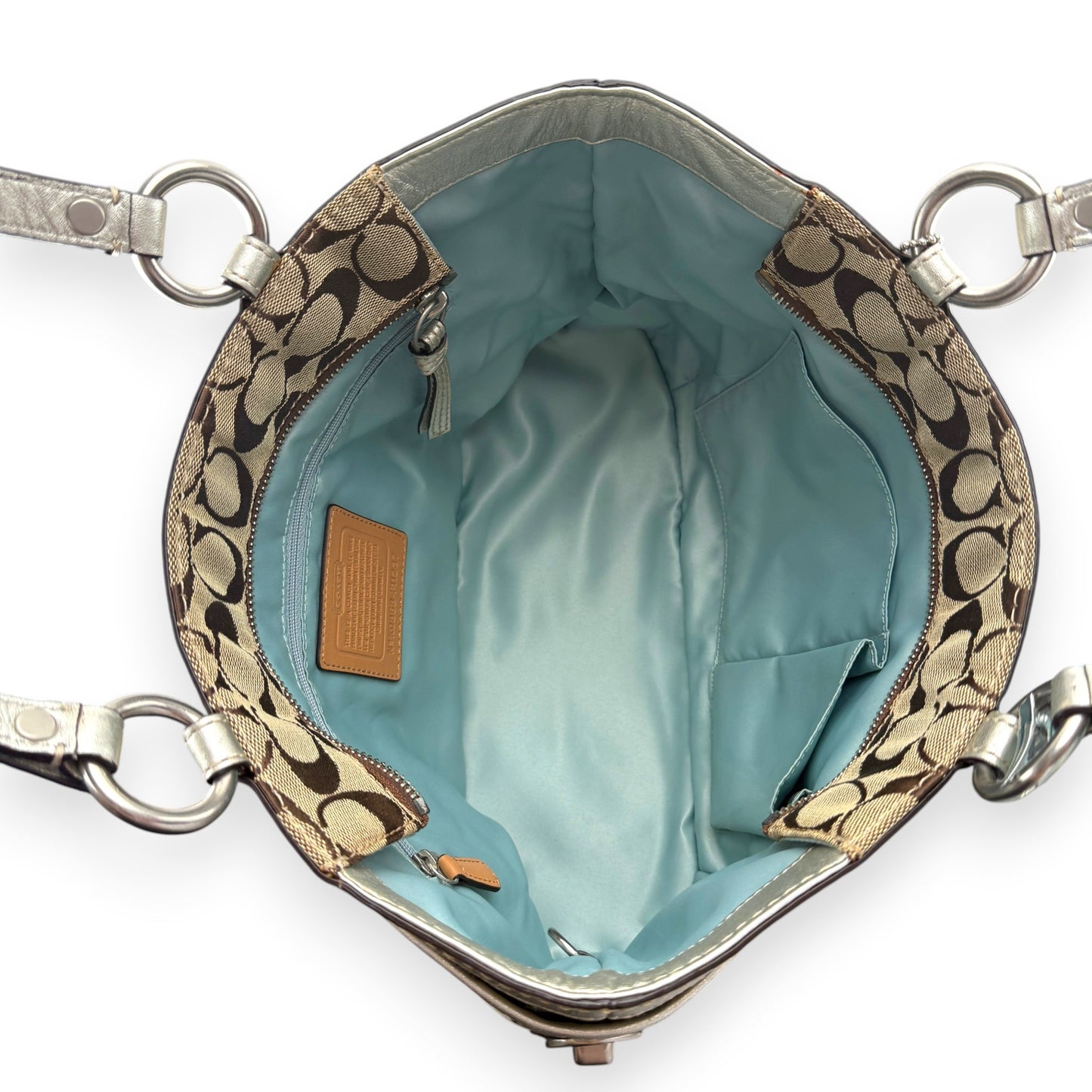 COACH SIGNATURE GALLERY TOTE BAG