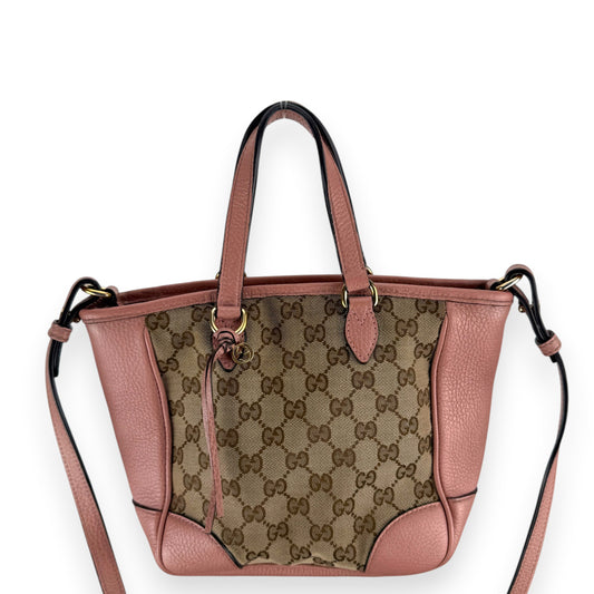 GUCCI GG CANVAS BREE SMALL 2-WAY CROSSBODY BAG