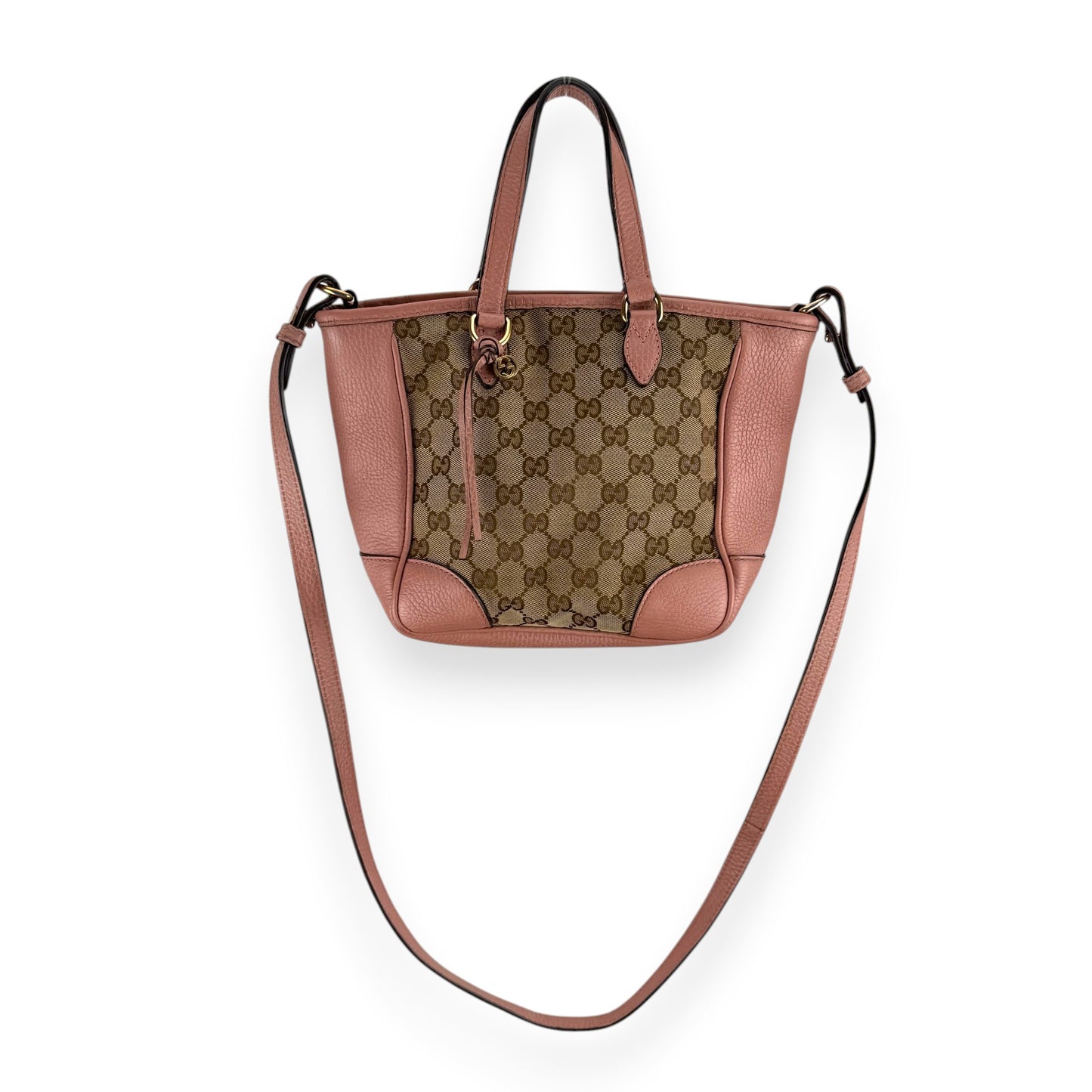 GUCCI GG CANVAS BREE SMALL 2-WAY CROSSBODY BAG