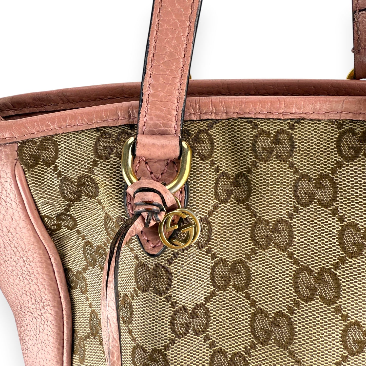GUCCI GG CANVAS BREE SMALL 2-WAY CROSSBODY BAG