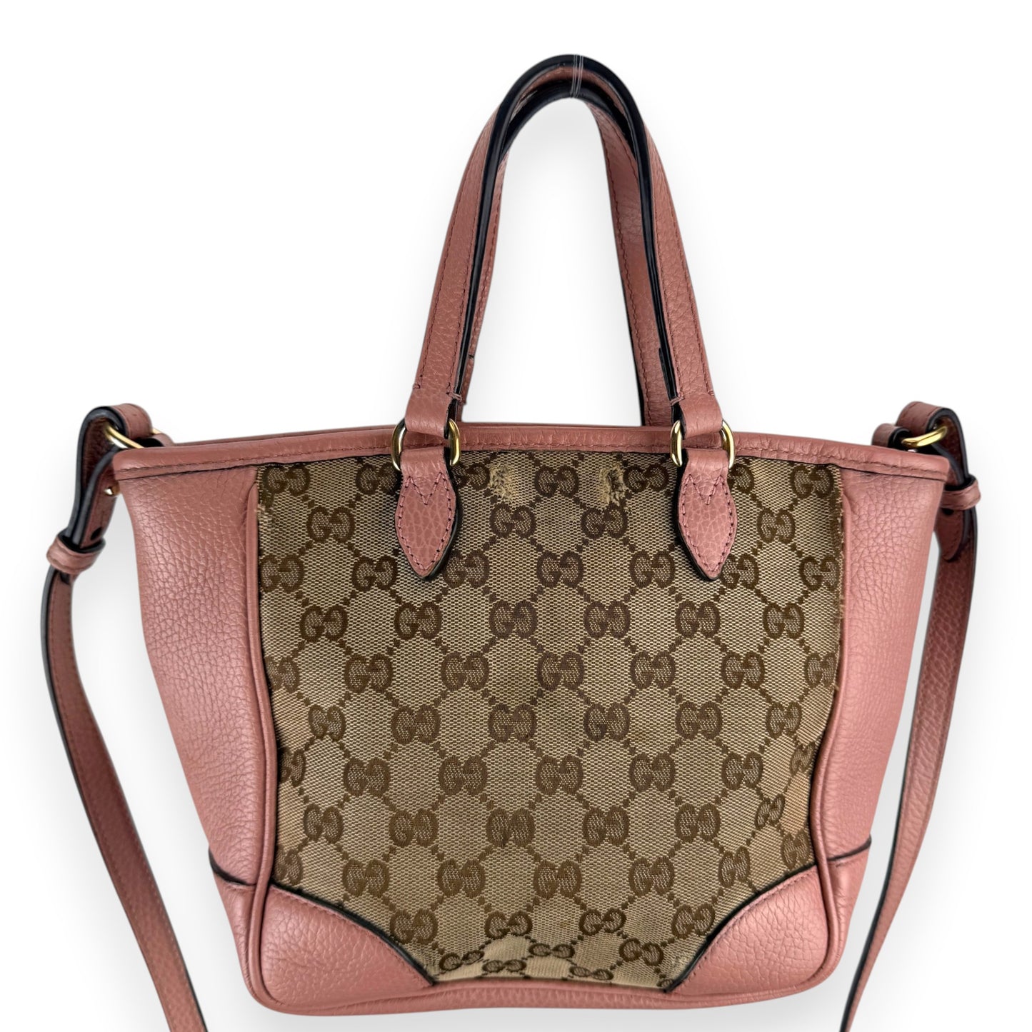 GUCCI GG CANVAS BREE SMALL 2-WAY CROSSBODY BAG