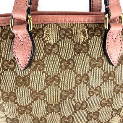 GUCCI GG CANVAS BREE SMALL 2-WAY CROSSBODY BAG