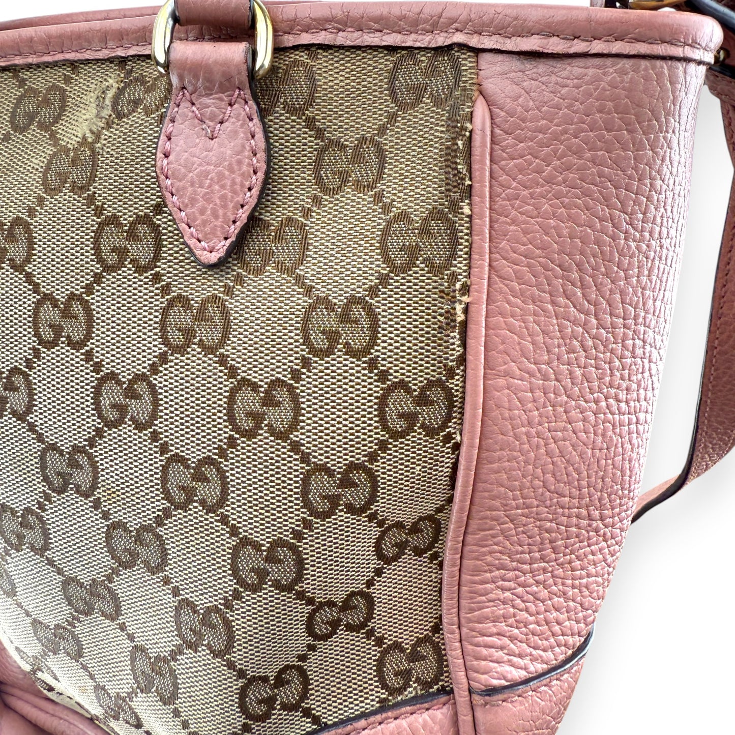 GUCCI GG CANVAS BREE SMALL 2-WAY CROSSBODY BAG