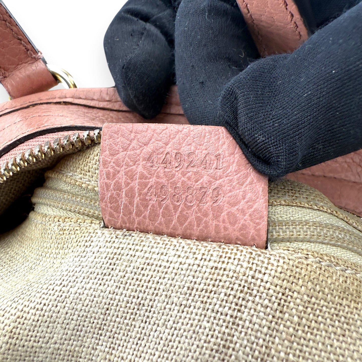 GUCCI GG CANVAS BREE SMALL 2-WAY CROSSBODY BAG
