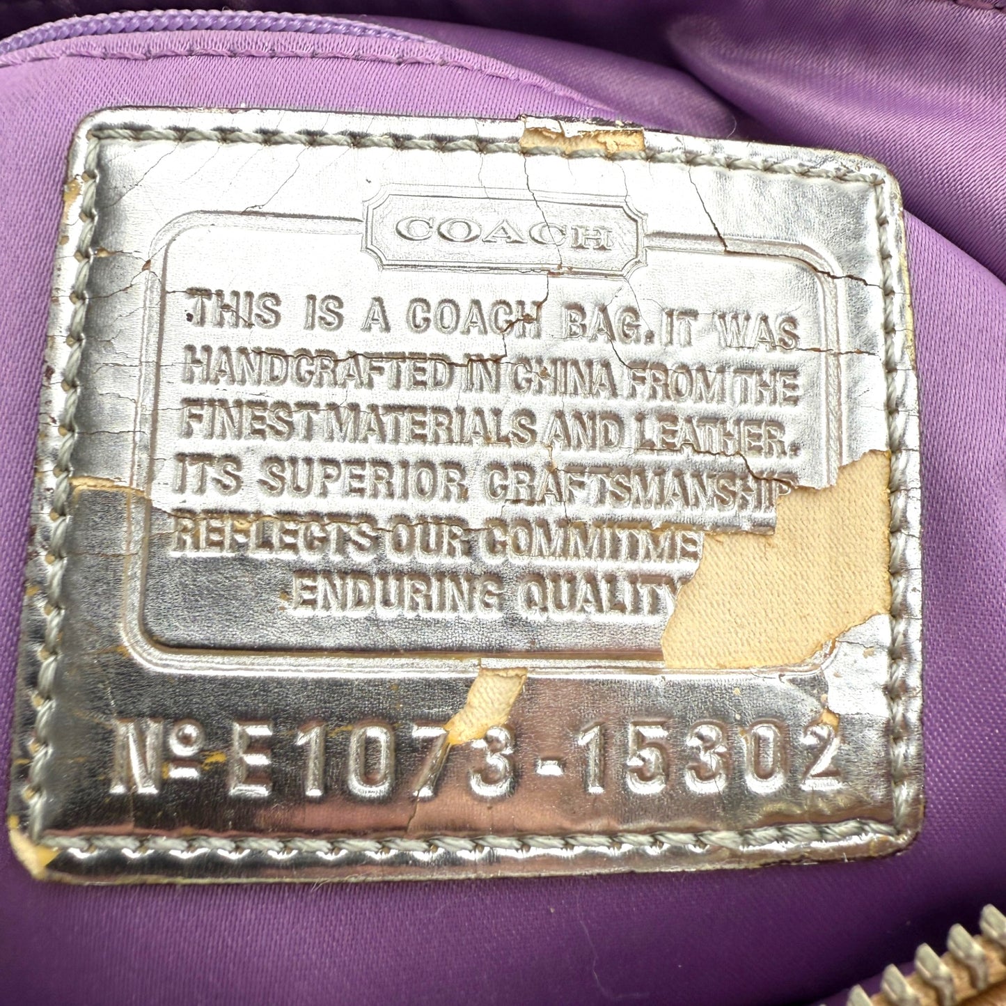 COACH POPPY 2-WAY BAG