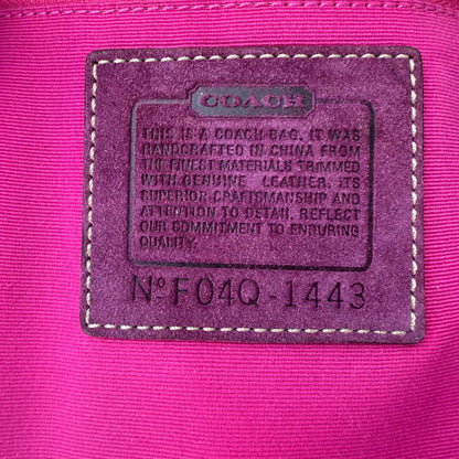 COACH SIGNATURE JACQUARD STRIPE BAG (LARGE) 