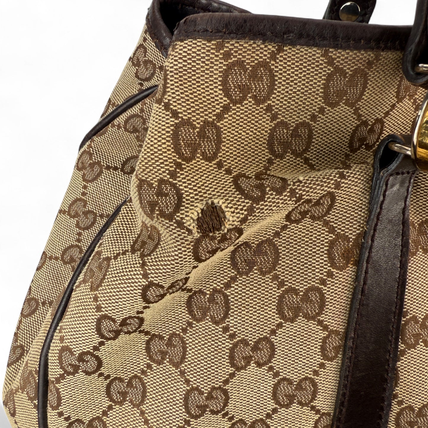 GUCCI GG TWINS MONOGRAM BAG LARGE
