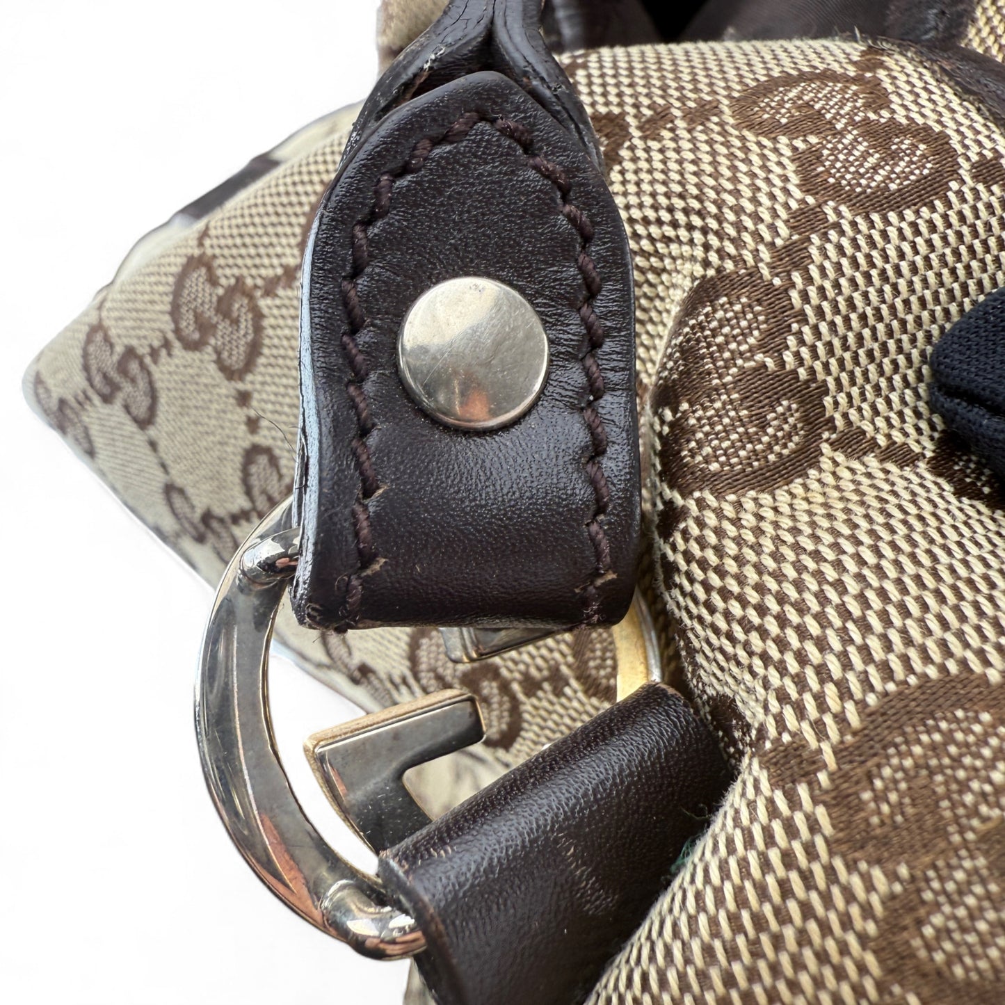 GUCCI GG TWINS MONOGRAM BAG LARGE