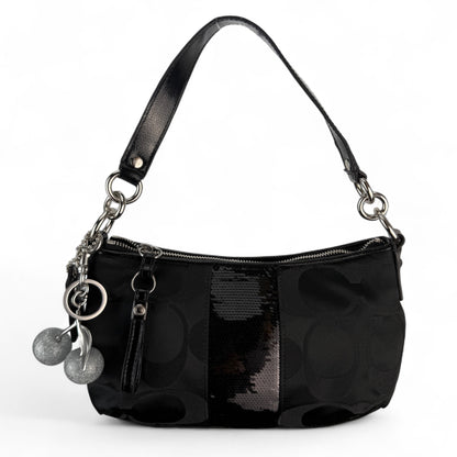 COACH SIGNATURE JACQUARD STRIPE BAG 