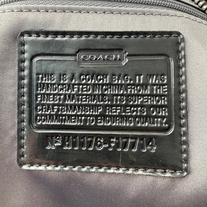 COACH SIGNATURE JACQUARD STRIPE BAG 