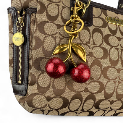 COACH SIGNATURE GALLERY TOTE SHOULDER BAG 