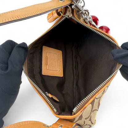 COACH SIGNATURE SUFFLETTE  BAG