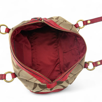 COACH SIGNATURE BOSTON BAG 