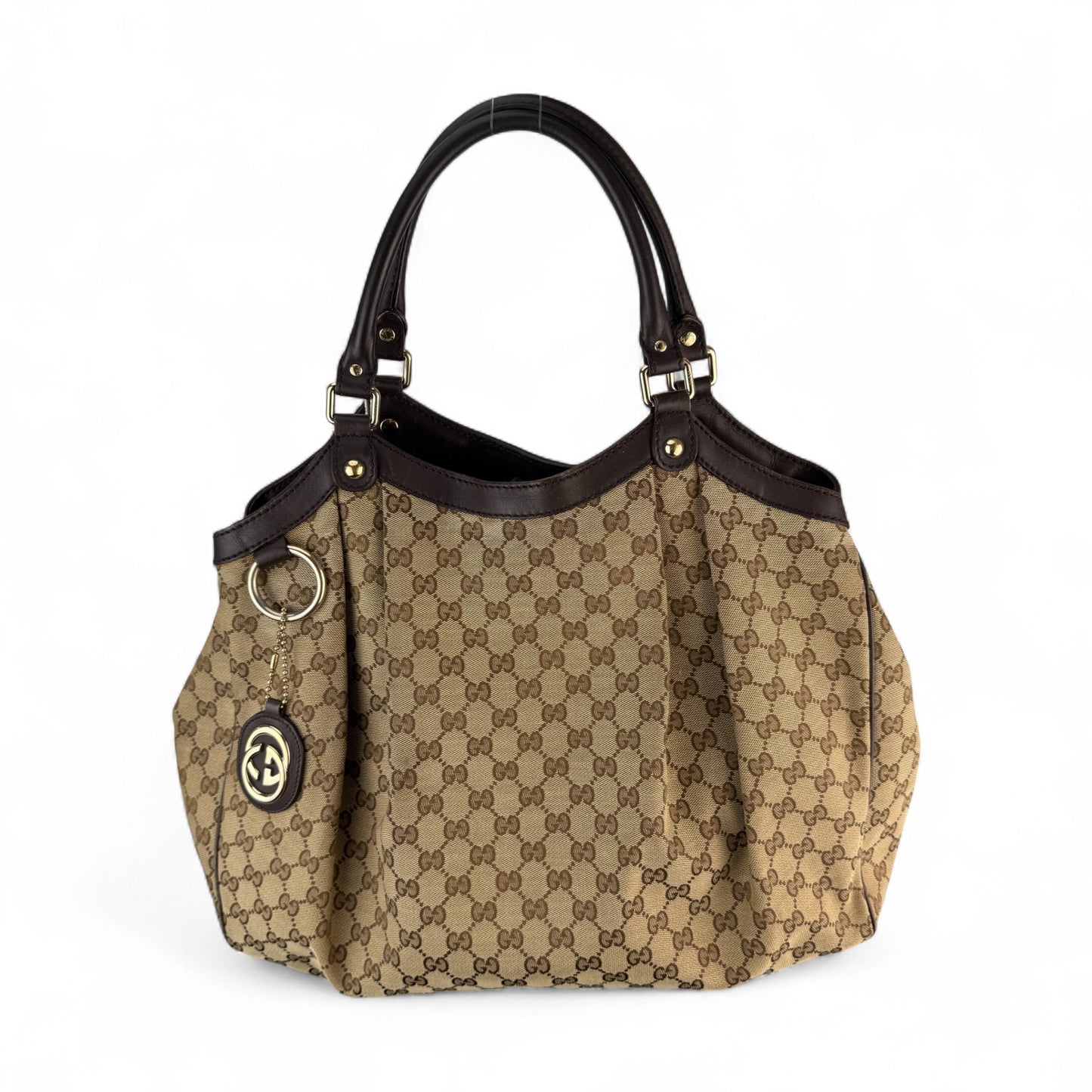 GUCCI MONOGRAM ABBEY BAG 