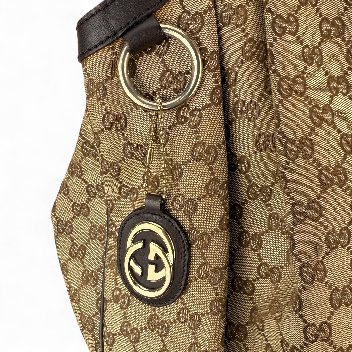 GUCCI MONOGRAM ABBEY BAG 