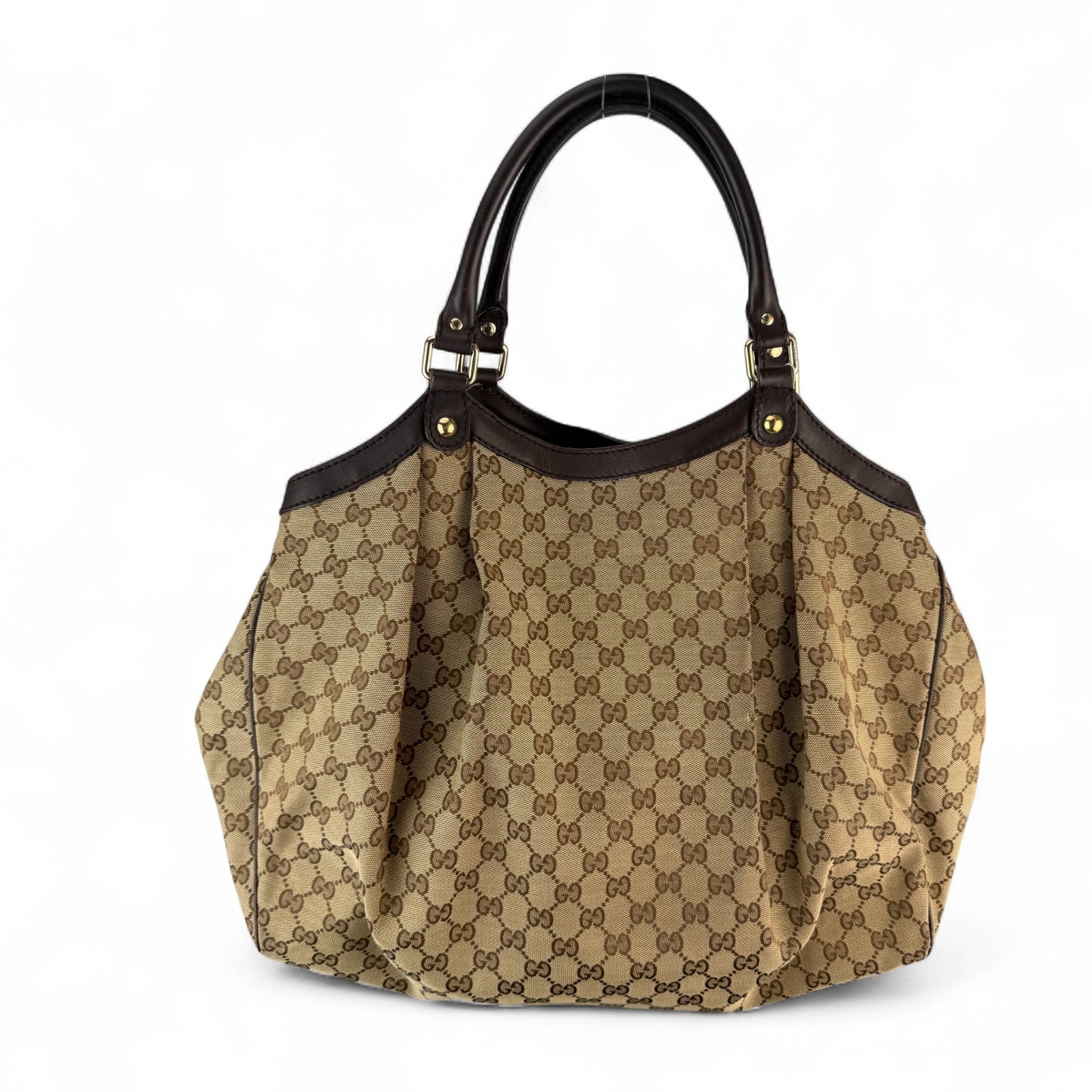 GUCCI MONOGRAM ABBEY BAG 