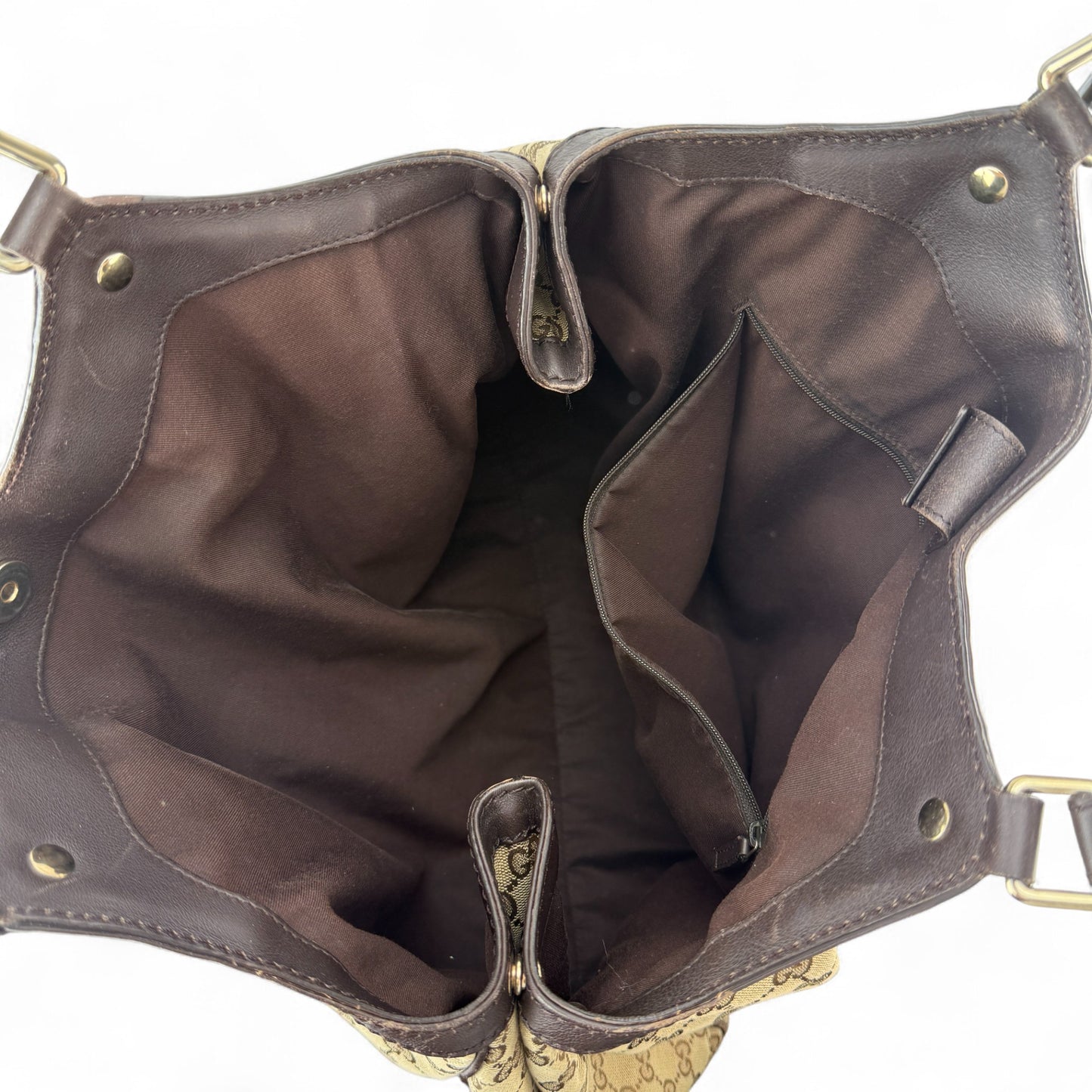 GUCCI MONOGRAM ABBEY BAG 