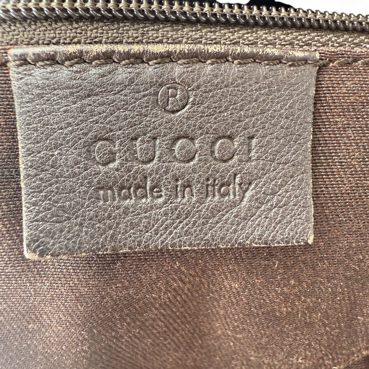 GUCCI MONOGRAM ABBEY BAG 