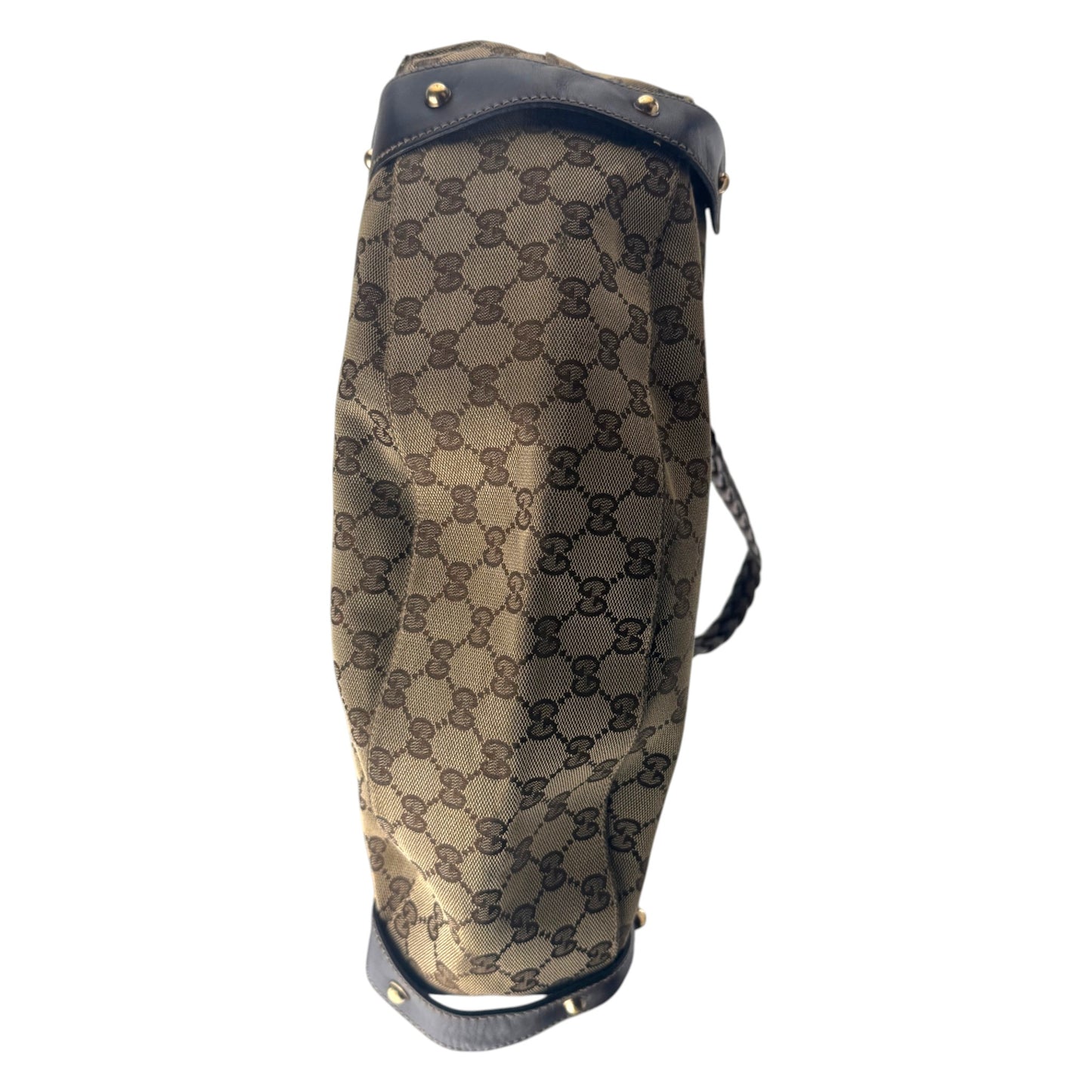 GUCCI GG PELHAM BRAIDED SHOULDER BAG
