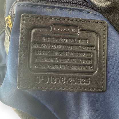 COACH SIGNATURE JACQUARD STRIPE BAG (LARGE) 
