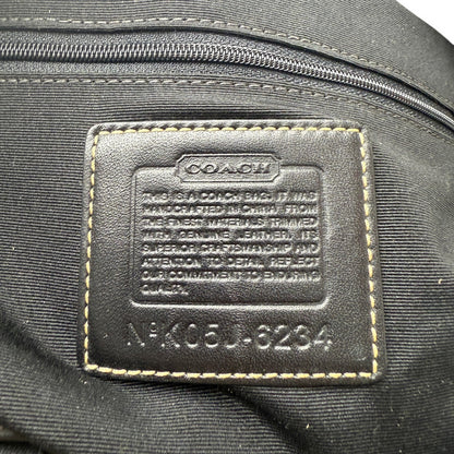 COACH SIGNATURE JACQUARD STRIPE BAG (LARGE) 