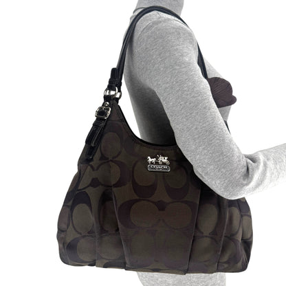 COACH SIGNATURE MADISON MAGGIE BAG