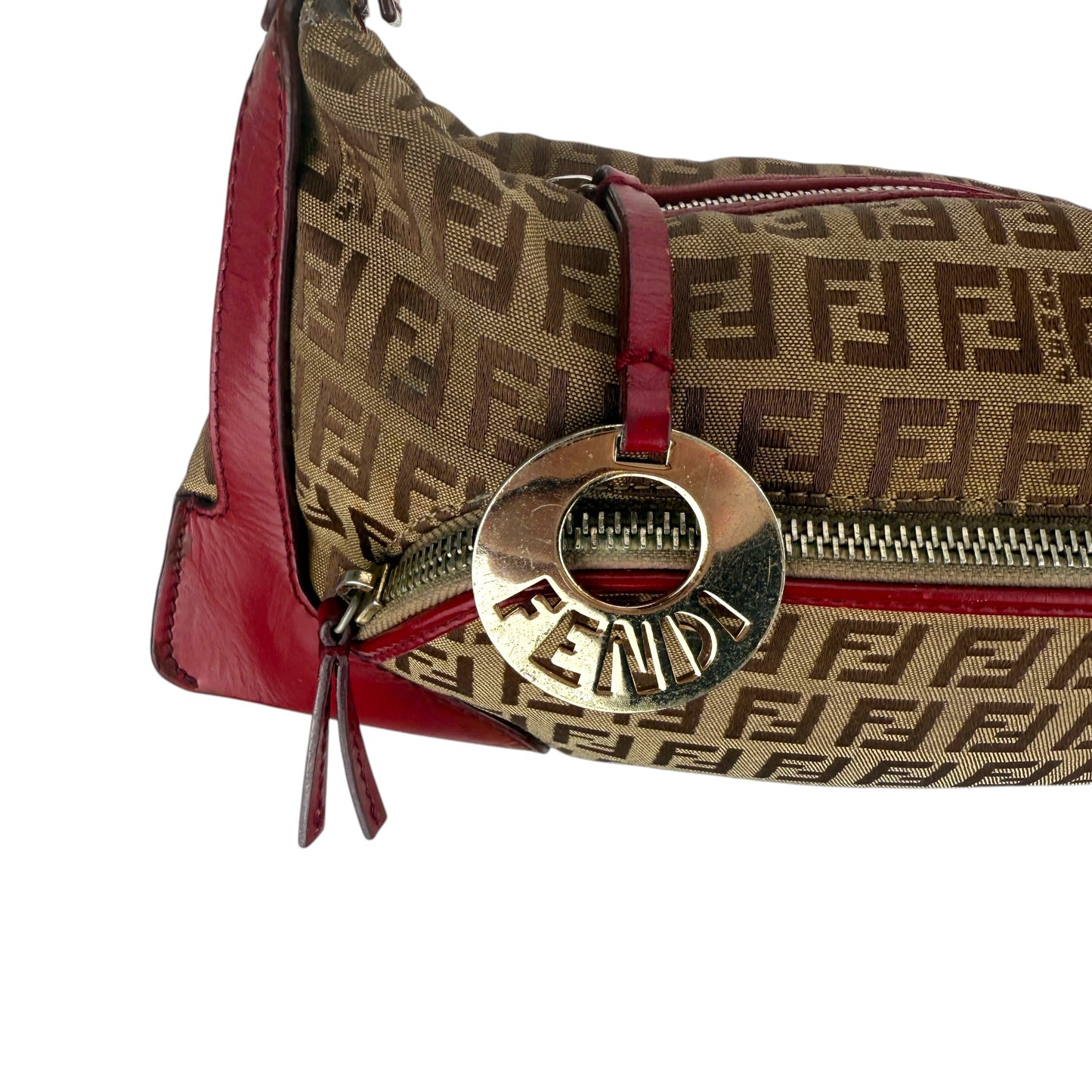FENDI ZUCCHINO CHEF POCKET SHOULDER BAG SMALL