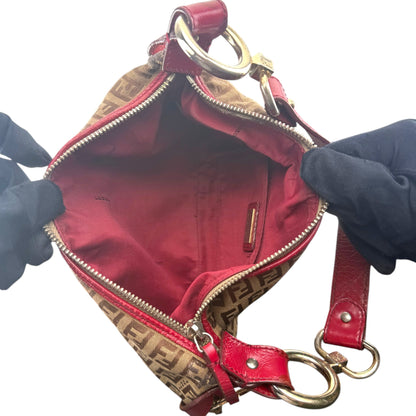FENDI ZUCCHINO CHEF POCKET SHOULDER BAG SMALL