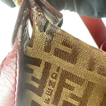 FENDI ZUCCHINO CHEF POCKET SHOULDER BAG SMALL