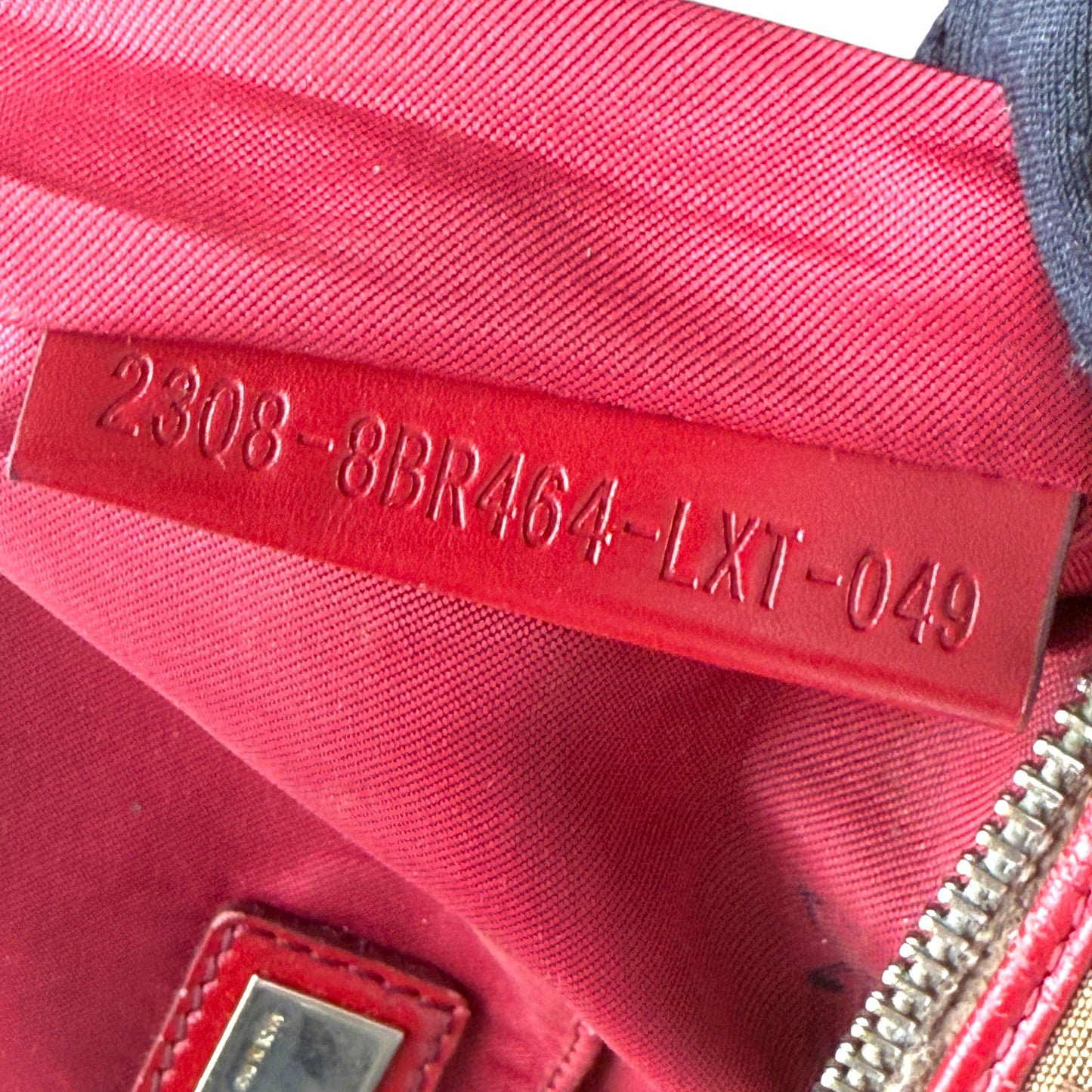 FENDI ZUCCHINO CHEF POCKET SHOULDER BAG SMALL