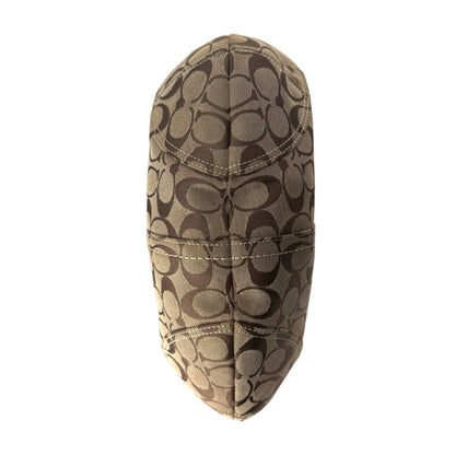 COACH SIGNATURE JACQUARD BRAIDED HOBO BAG