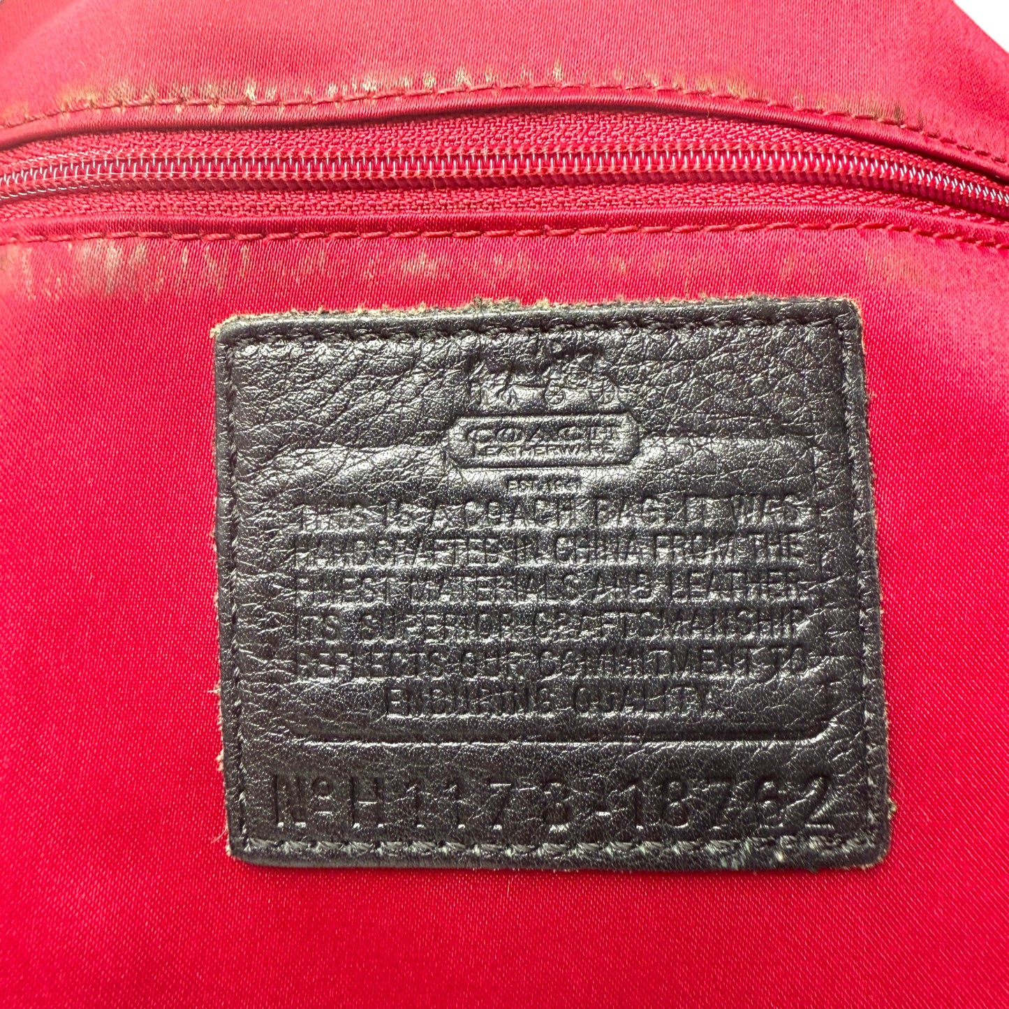 COACH SIGNATURE MADISON MAGGIE BAG
