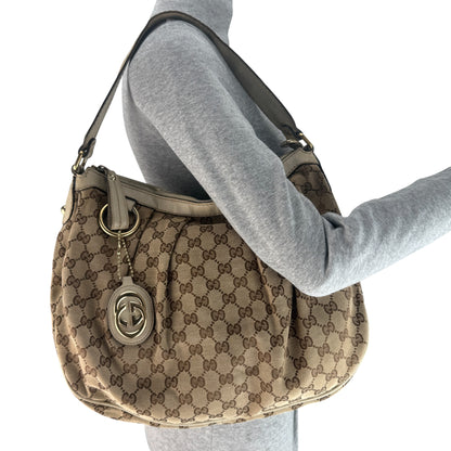 GUCCI GG SUKEY MEDIUM SHOULDER BAG